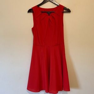 Express Red Cocktail Dress